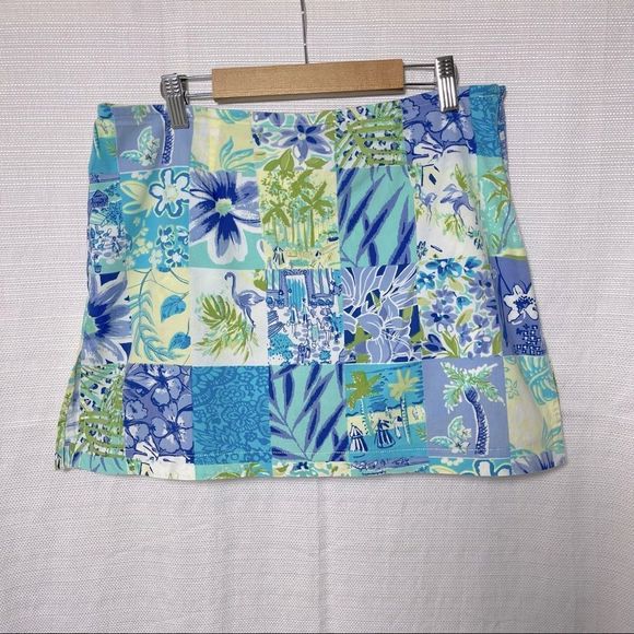 Palm Lily Skirt, Skirt-Short Mini Floral Sz6 - Picture 1 of 9